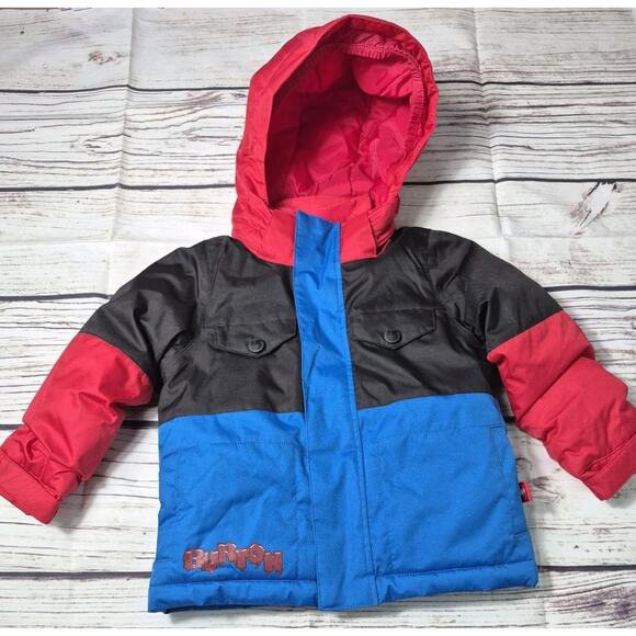 Burton Dryride Jacket Youth Ski/Snow Coat Size 2T Waterproof Shell, Hooded - Picture 1 of 16